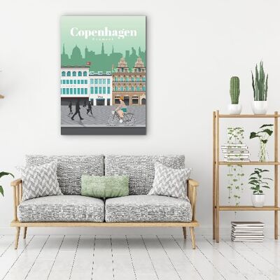 Copenhagen - 50 x 40 - Canvas