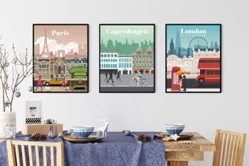 Londres - 50 x 40 - Affiche