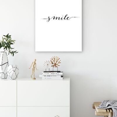 Smile - 40X50 - Canvas