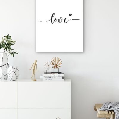 Love - 30X40 - Canvas