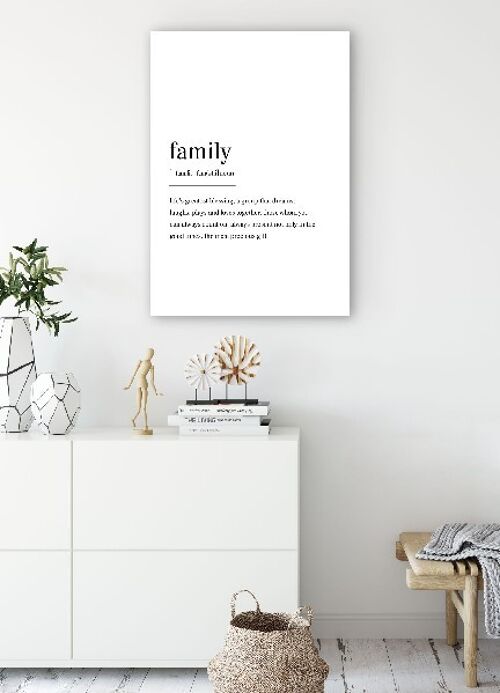 family - 40X50 - Poster