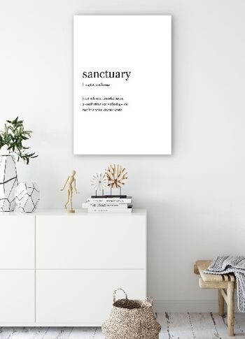 sanctuaire - 70X100 - Toile