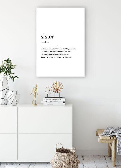 sister - 40X50 - Poster