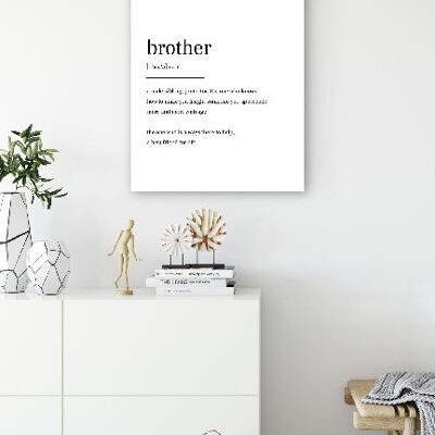 Bruder - 20X30 - Leinwand