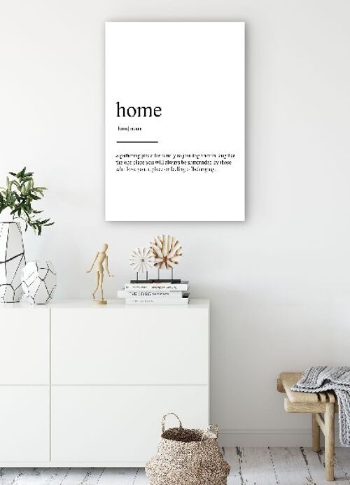 home - 30X40 - Poster