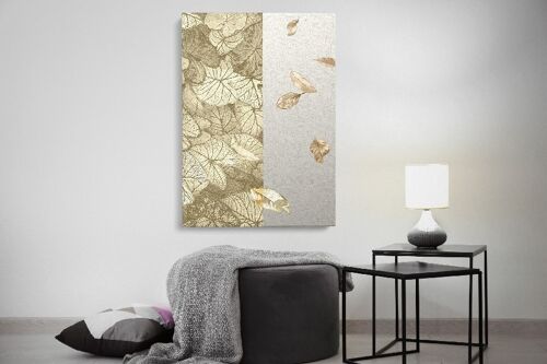 Golden Leaves 4 - 40X50 - Poster