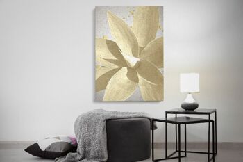 Feuilles d'Or - 50X70 - Toile 2