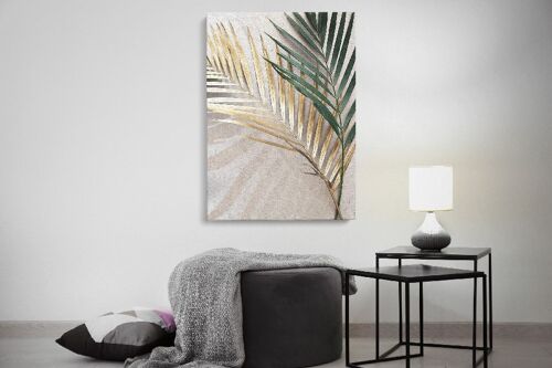 Buy wholesale Green / Gold Leaf 2 - 30X40 - Canvas