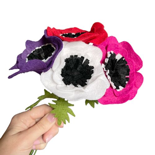 Felt Anemones Craft Kit