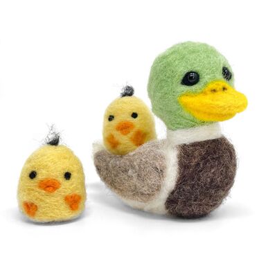 Duck & Ducklings Nadelfilz-Bastelset