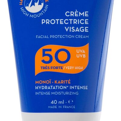 Crema de protección solar spf50