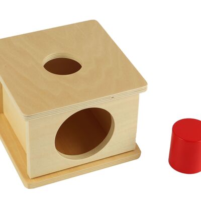 Boîte à forme cylindre Montessori