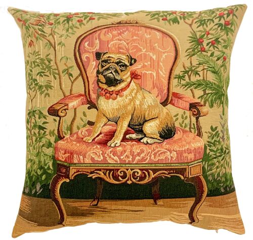 Pug Pillow Cover -  Dog Lover Gift - Dog Cushion Cover