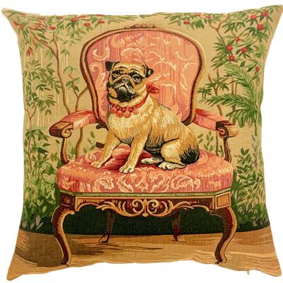 Pug Pillow Cover -  Dog Lover Gift - Dog Cushion Cover