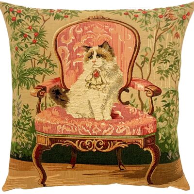 Couverture d'oreiller de chat - cadeau de chat - décor d'animal familier