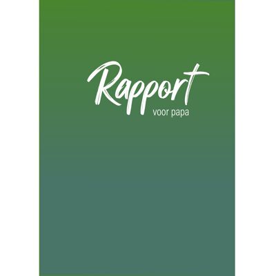 Rapport pour papa