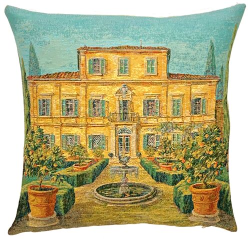 Tuscan Decor -  Italian Style Pillow Cover -  Tapestry Pillow