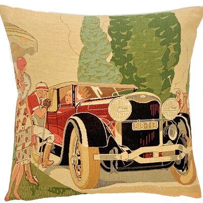 Vintage Pillow Cover - Oldsmobile Decor - Oldtimer Car Gift