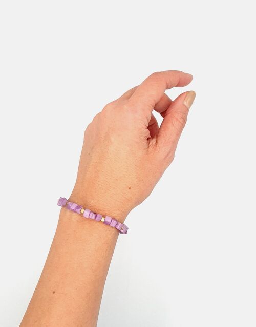 Friendship Tagua Bracelet - Lilac