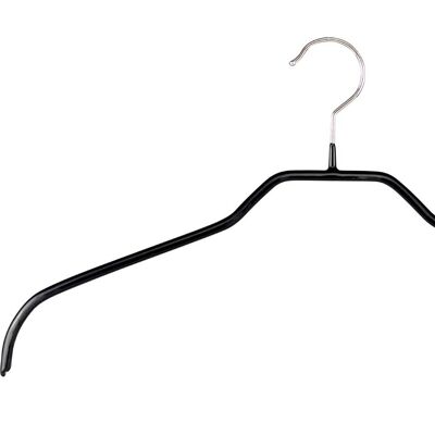 Clothes hanger Silhouette F, black, 41 cm