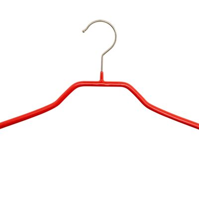 Clothes hanger Silhouette F, red, 41 cm