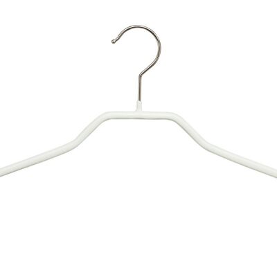 Clothes hanger Silhouette F, white, 41 cm