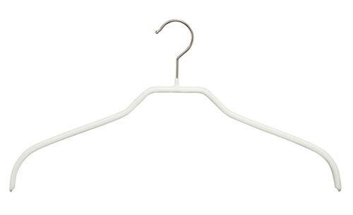 Kleiderbügel Silhouette F, weiß, 45 cm