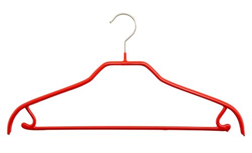Kleiderbügel Silhouette FRS, rot , 41 cm