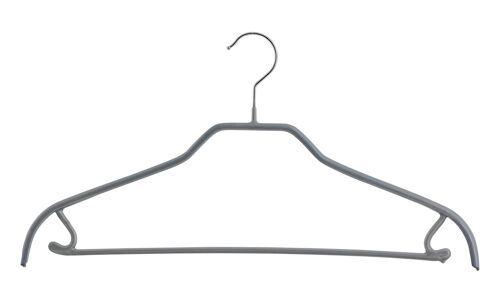 Kleiderbügel Silhouette FRS, silber, 41 cm