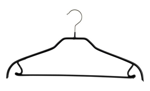 Kleiderbügel Silhouette FRS, schwarz, 41 cm