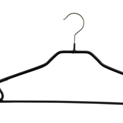 Kleiderbügel Silhouette FRS, schwarz, 41 cm