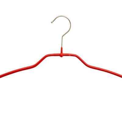 Clothes hanger Silhouette light FT, red, 42 cm