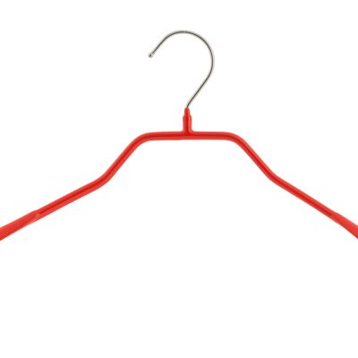 Clothes hanger Bodyform L, red, 42 cm