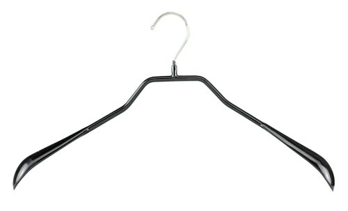 Kleiderbügel Bodyform L, schwarz, 42 cm