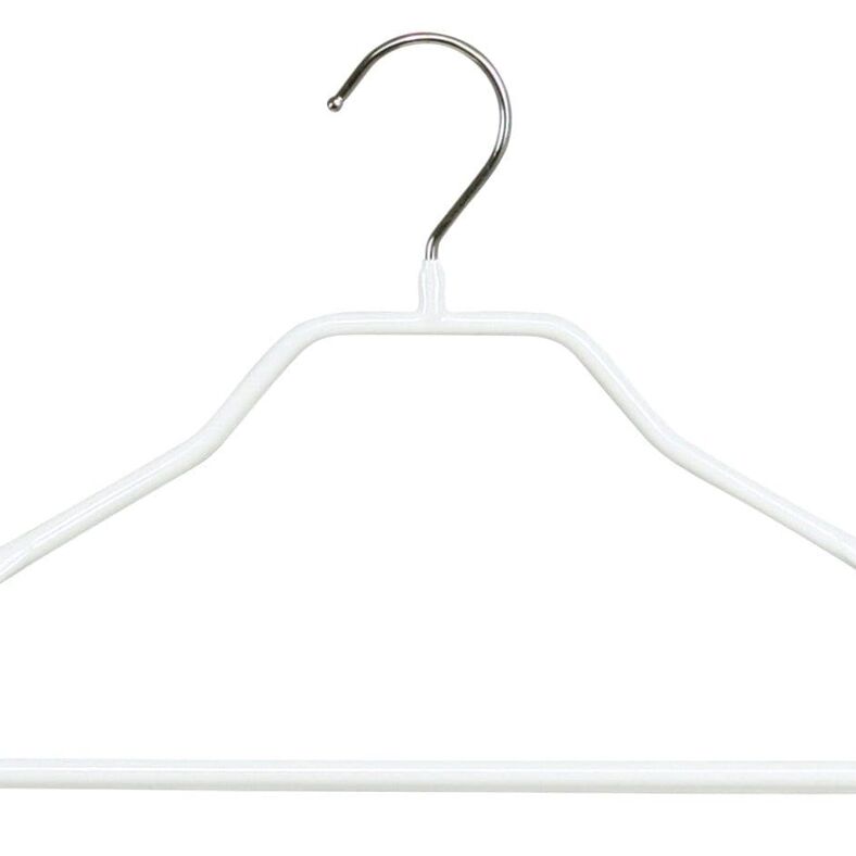 Kaufen Sie Kleiderbügel Silhouette FK, silber, 45 cm zu Großhandelspreisen