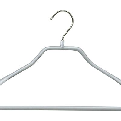 Clothes hanger Bodyform LS, silver, 42 cm