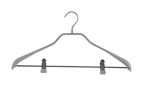 Kleiderbügel Bodyform LK, silber, 42 cm