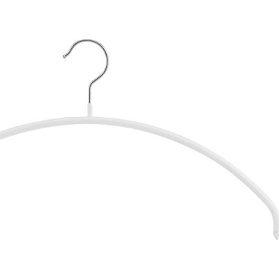 Kleiderbügel Economic P, weiß, 46 cm