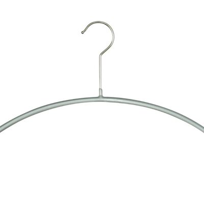 Coat hanger Economic P, silver, 46 cm