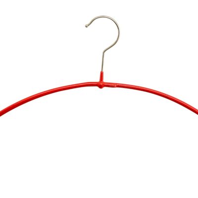 Clothes hanger Economic light PT, red, 40 cm