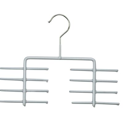 Coat hanger Tie rack KR, silver, 25 cm