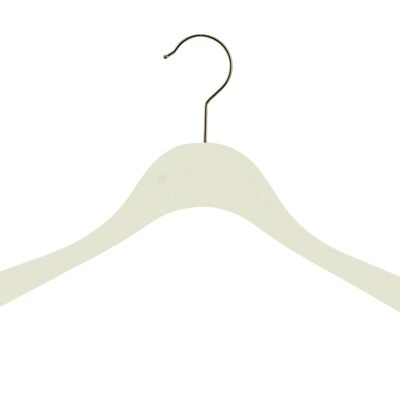 Coat hanger ECO Comfort, offwhite, 44 cm