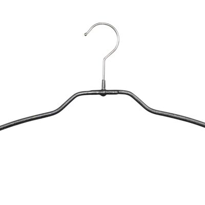 Clothes hanger Silhouette light FT, black glitter, 42 cm