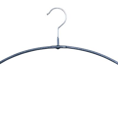 Coat hanger Economic light PT, glitter blue, 40 cm