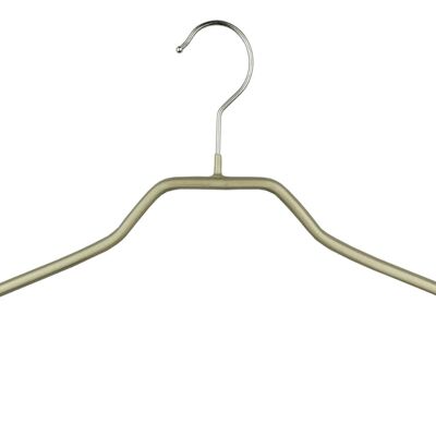 Coat hanger Silhouette F, gold, 41 cm