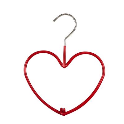 Coat hanger Sweetheart, red, 15.5 cm