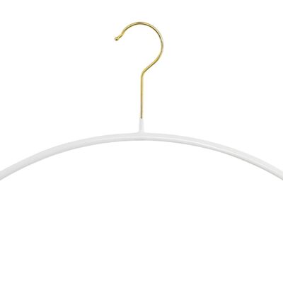 Clothes hanger Economic P, white, 40 cm