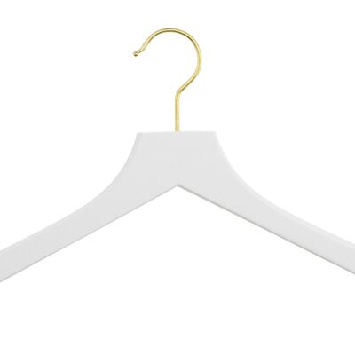 Coat hanger Profi plan, white, 41 cm