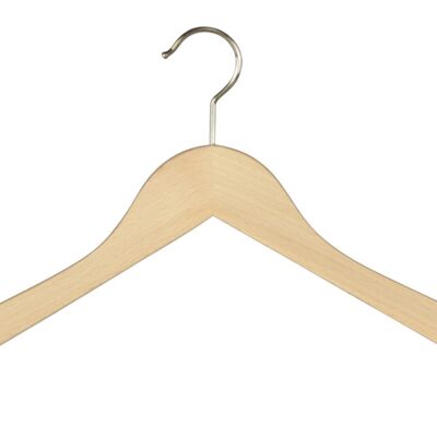 Clothes hanger Business, beech, 45 cm