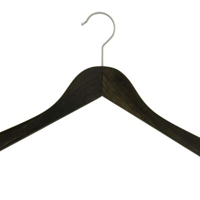 Clothes hanger Business, walnut, 45 cm